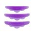 Soft silicone curlers for eyelash lamination (color: purple)